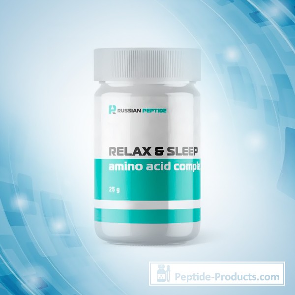 RELAX & SLEEP (25g) amino acid complex for sleep normalization.