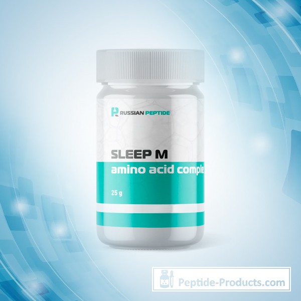 SLEEP M (25g) amine acid complex for sleep normalization.